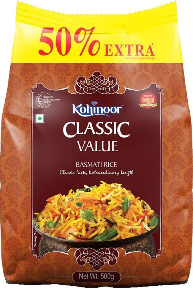 Kohinoor Classic Value Basmati Rice Image