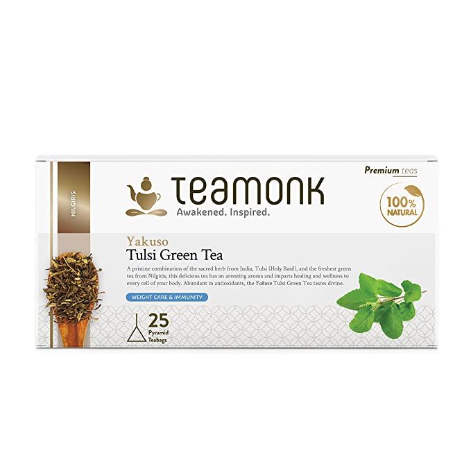 Teamonk Tulsi Green Tea Image