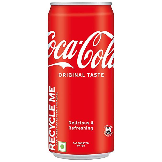 Coca Cola Soft Drink Can Image