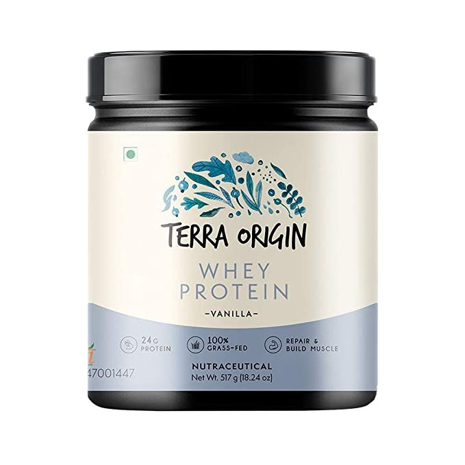 TERRA ORIGIN Grass-Fed Whey Protein Vanilla Flavour  Image