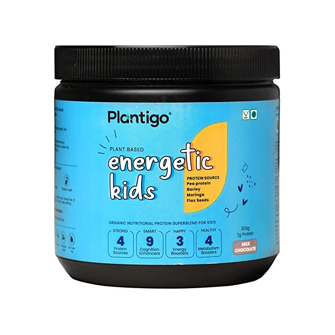 Plantigo Kids Vegan Plant Protein Powder Milk Chocolate Image