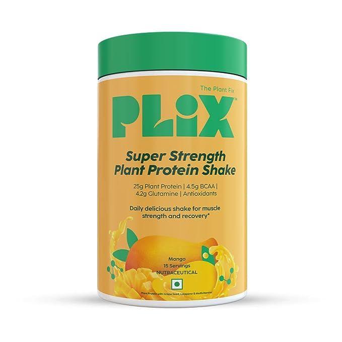 Plix Sport Strength Plant Protein Mango Image