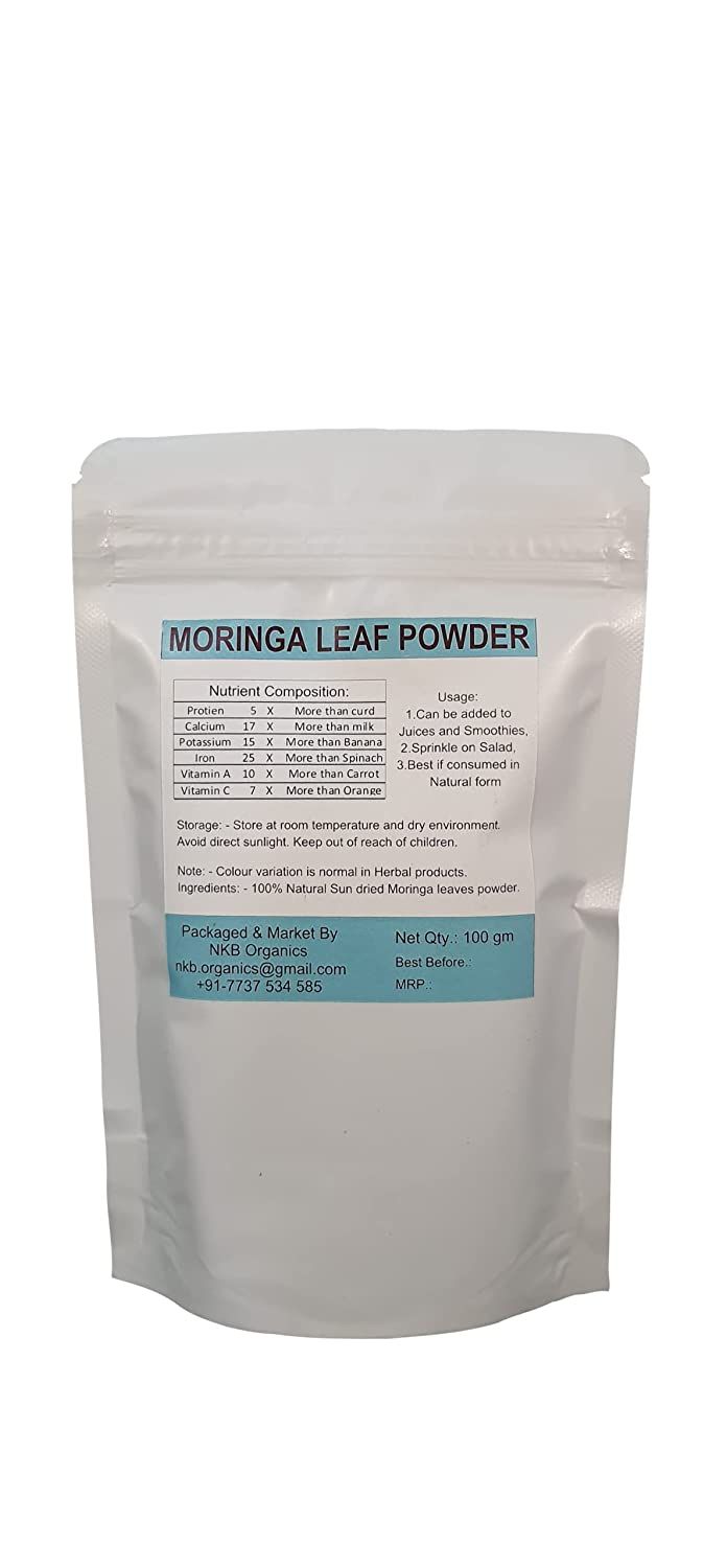 NKB Organics Moringa Leaf Powder Image