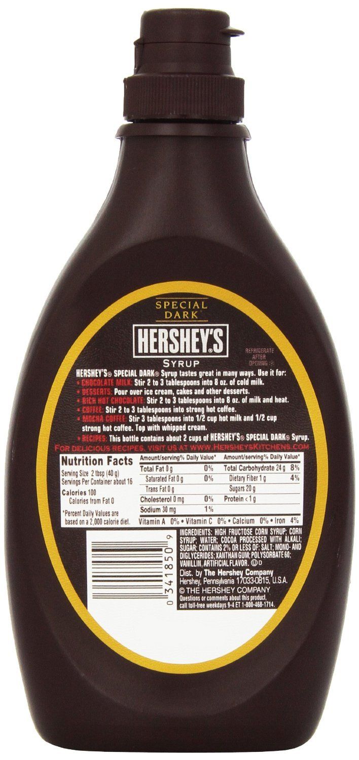 Hershey's Special Dark Syrup Image