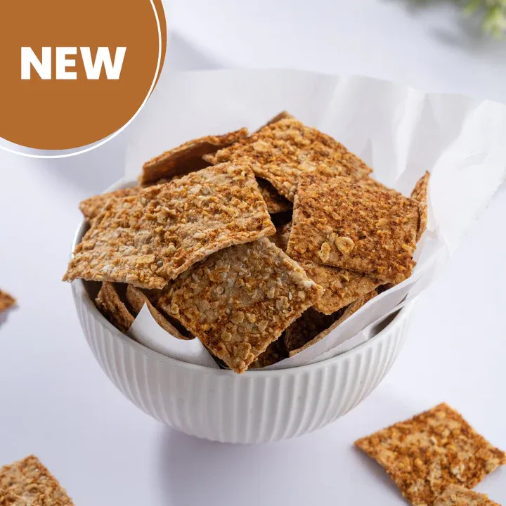 Snackible Chilly Garlic Oats Crackers Image