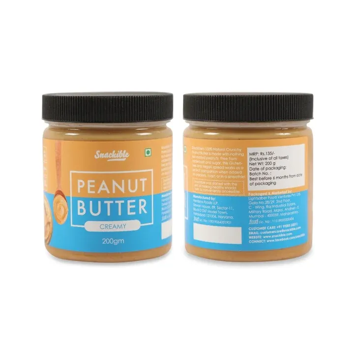Snackible Creamy Peanut Butter Image