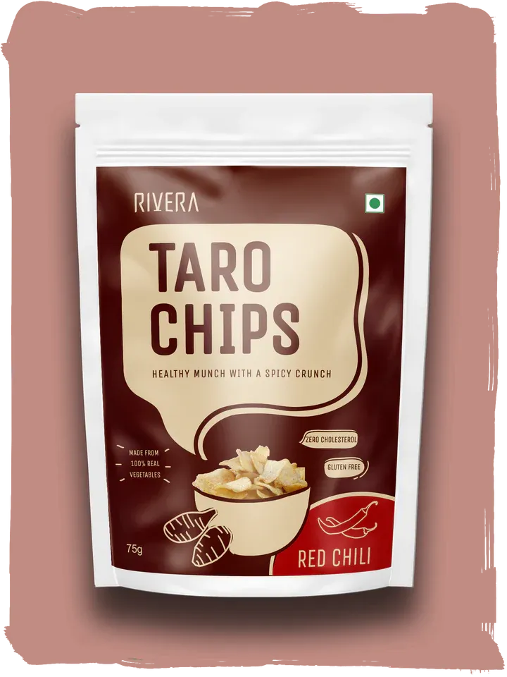 Rivera Taro Chips Red Chilli Image