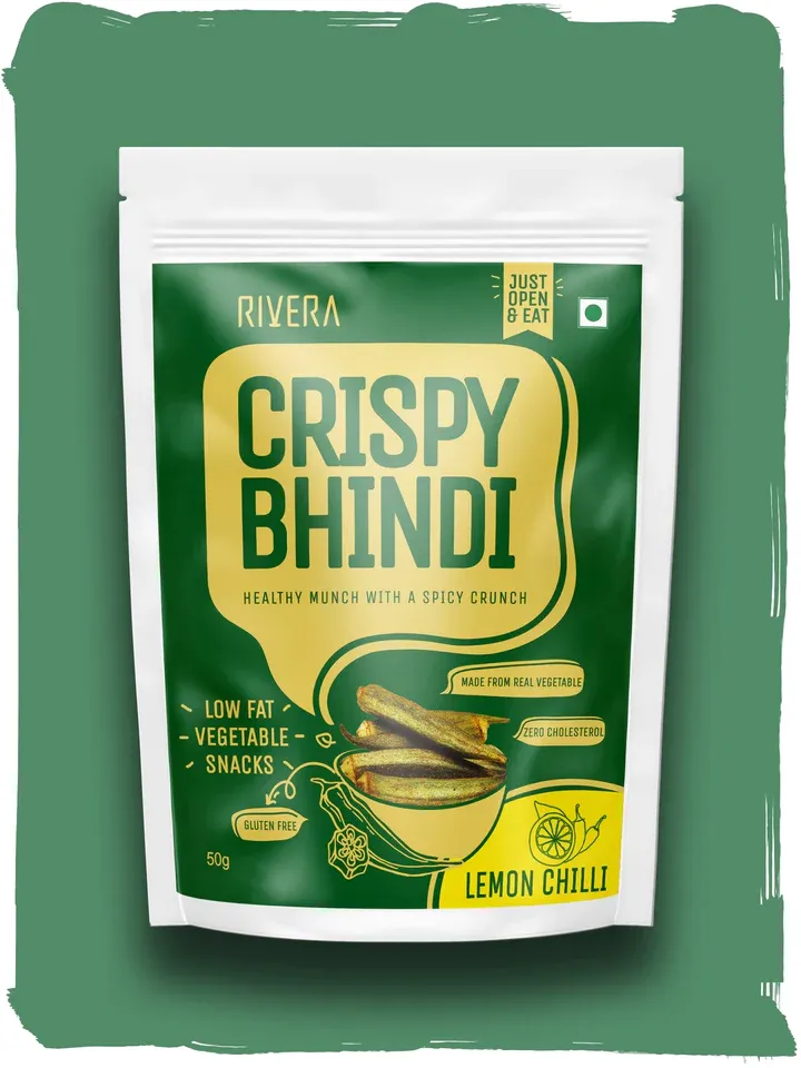 Rivera Okra Chips Lemon Chili Image