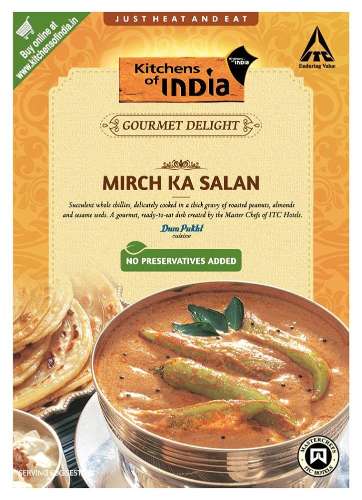 Kitchens of India Ready Meals Mirch Ka Salan Image