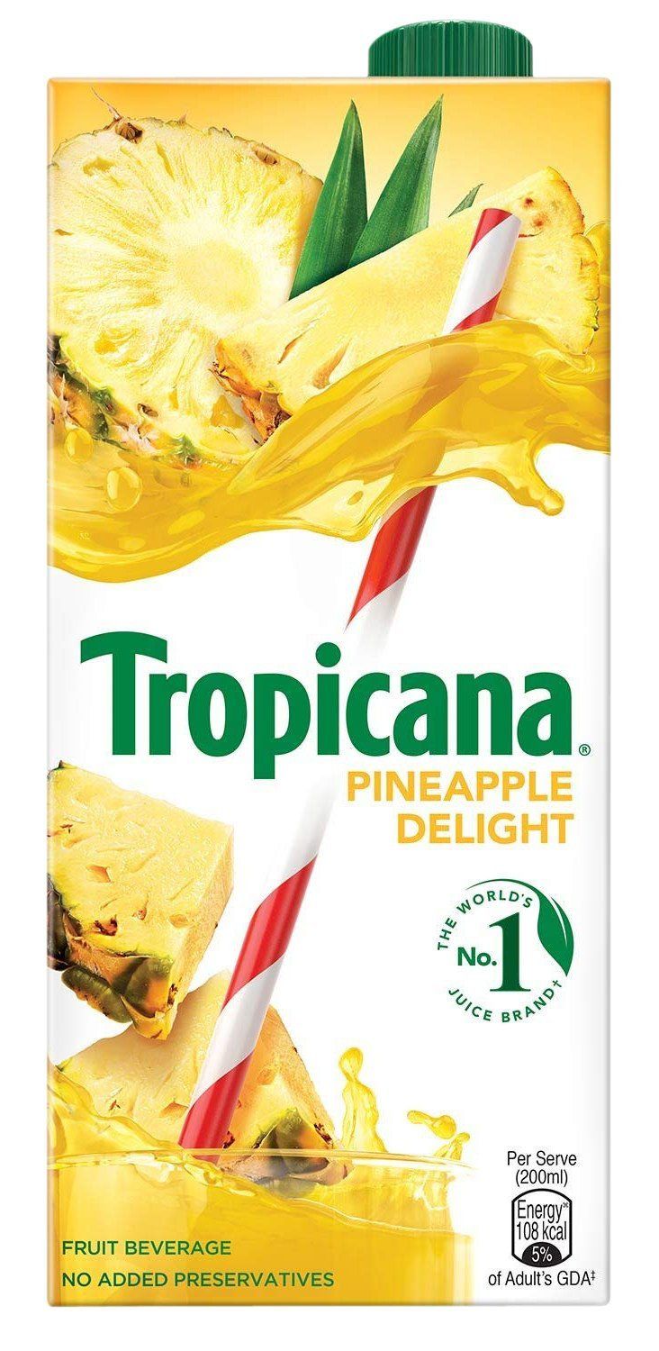 Tropicana Delight Fruit Juice Pineapple Image