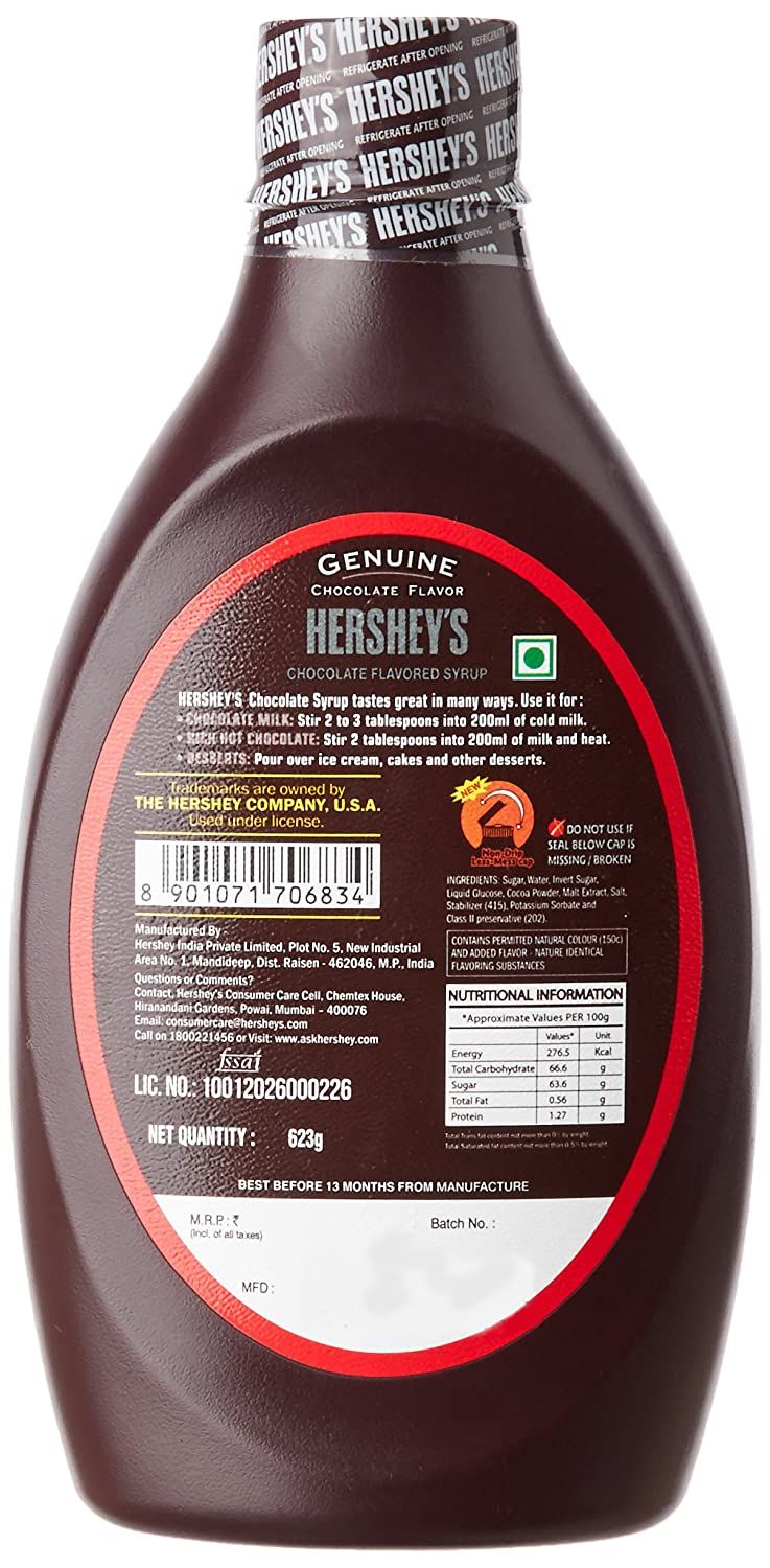 Hershey’s Chocolate Syrup Image