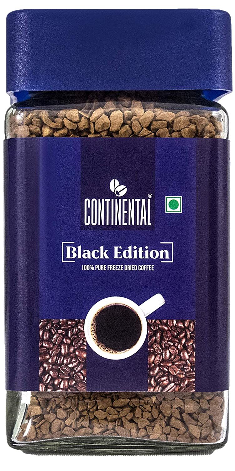 Continental Coffee Black Edition Freeze Dried Pure Instant Coffee Powder Image