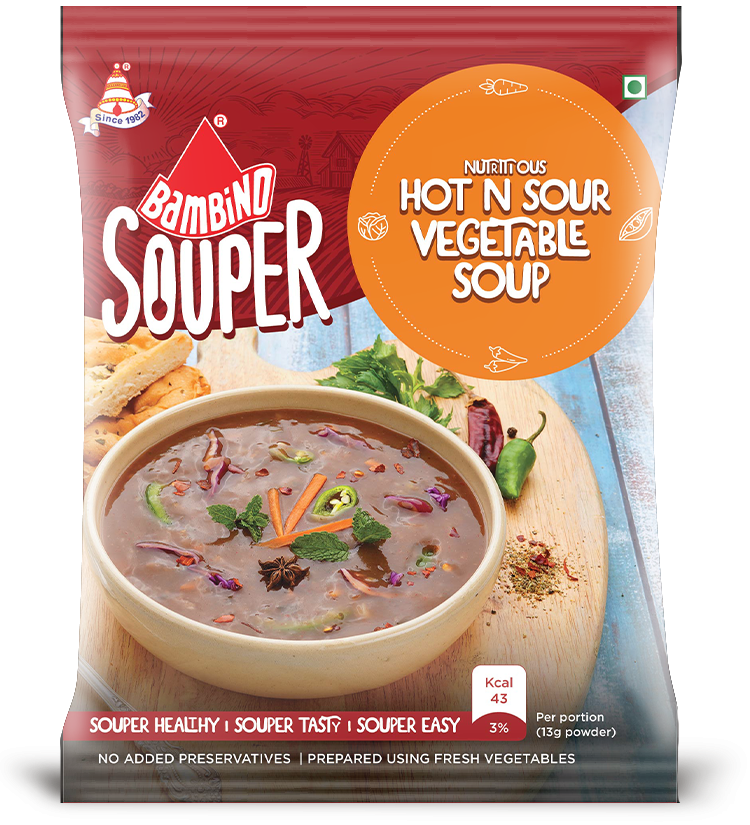 Bambino Hot 'N' Sour Vegetable Soup Image