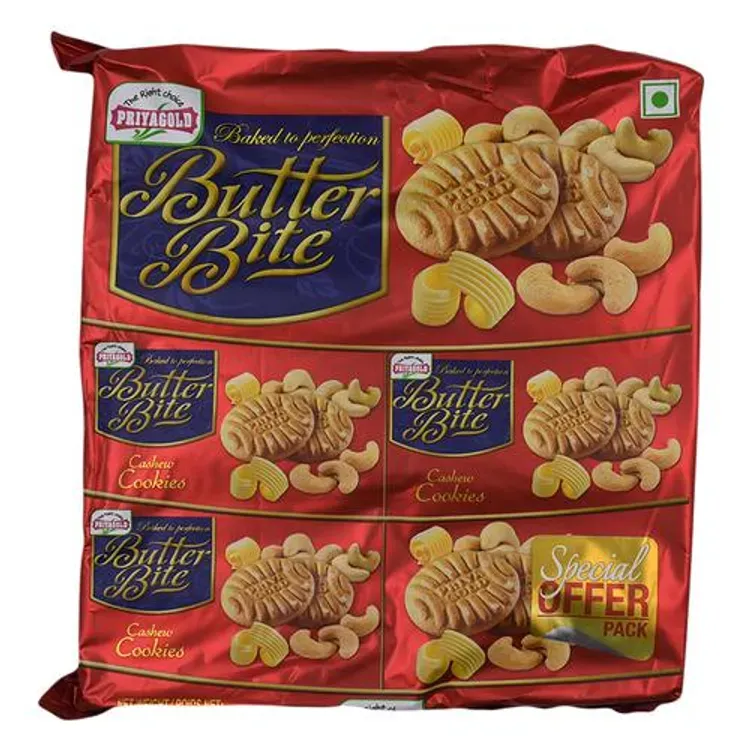 Priyagold Butter Bite Cashew Cookies Image