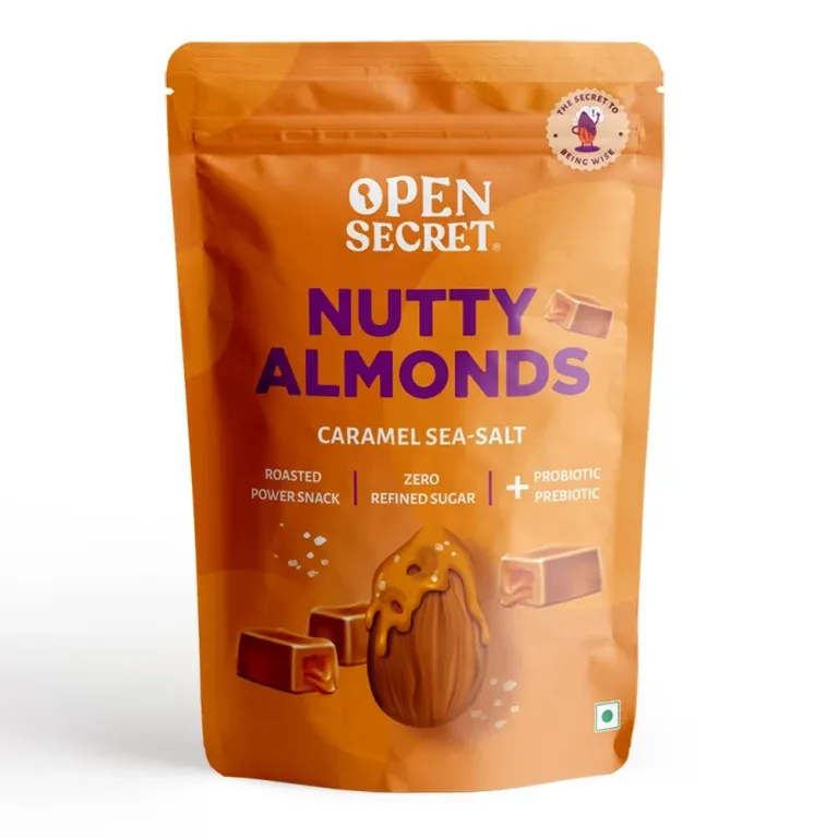Open Secret Caramel Sea Salt Nutty Almonds Image