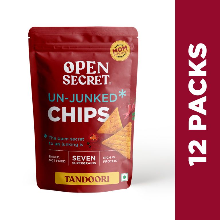 Open Secret Supergrain Chips- Tandoori Image