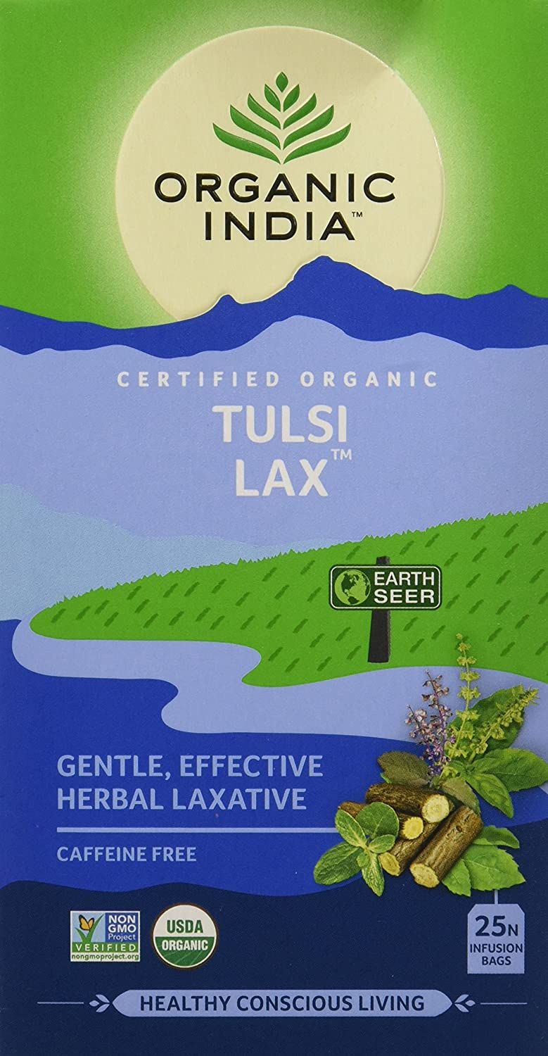 Organic India Tulsi Lax Tea Image