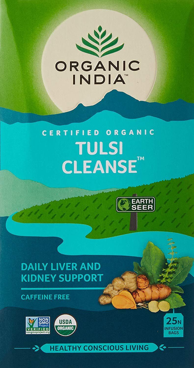 Organic India Tulsi Cleanse Tea Image