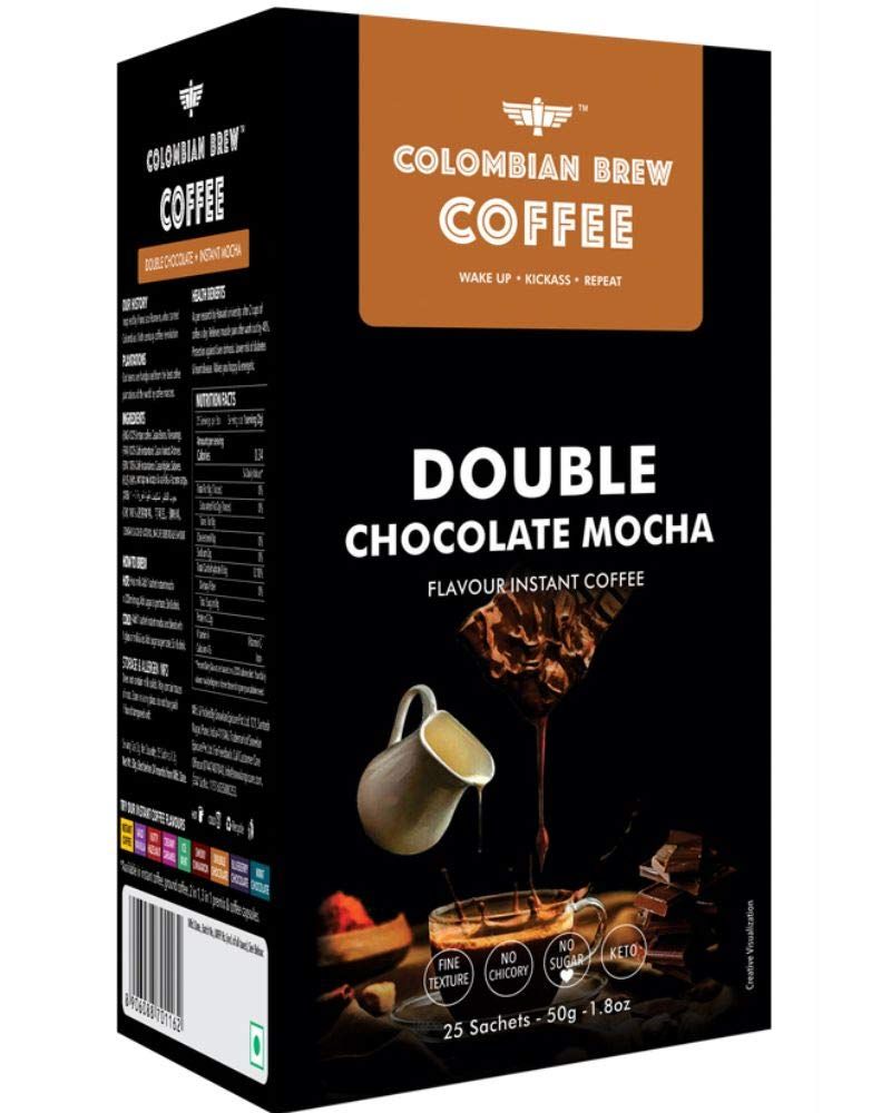 Colombian Brew Coffee Double Chocolate Mocha Instant Coffee Image