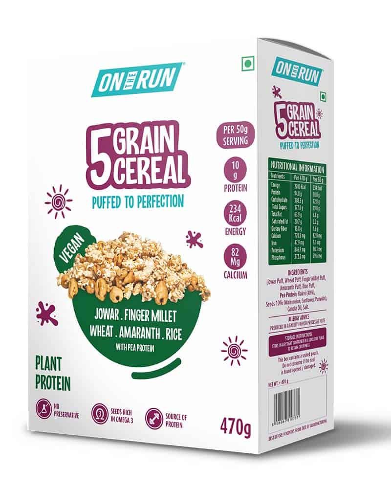 On The Run 5 Grain Cereal Vegan Image
