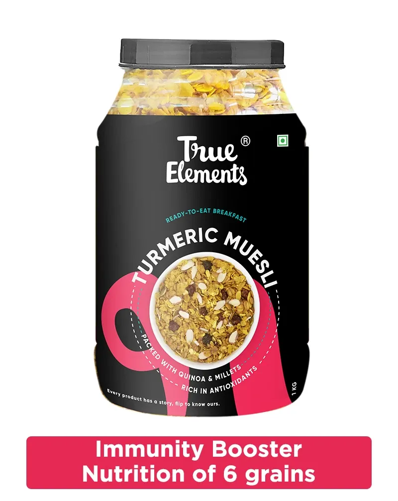 True Elements Turmeric Muesli Antioxidant Rich Image