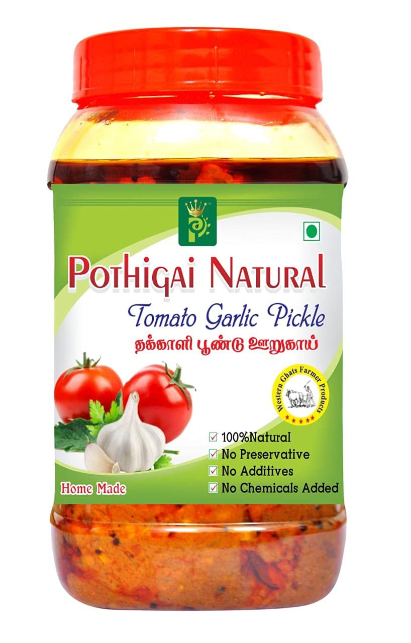 Pothigai Natural Tomato Garlic Pickle Image