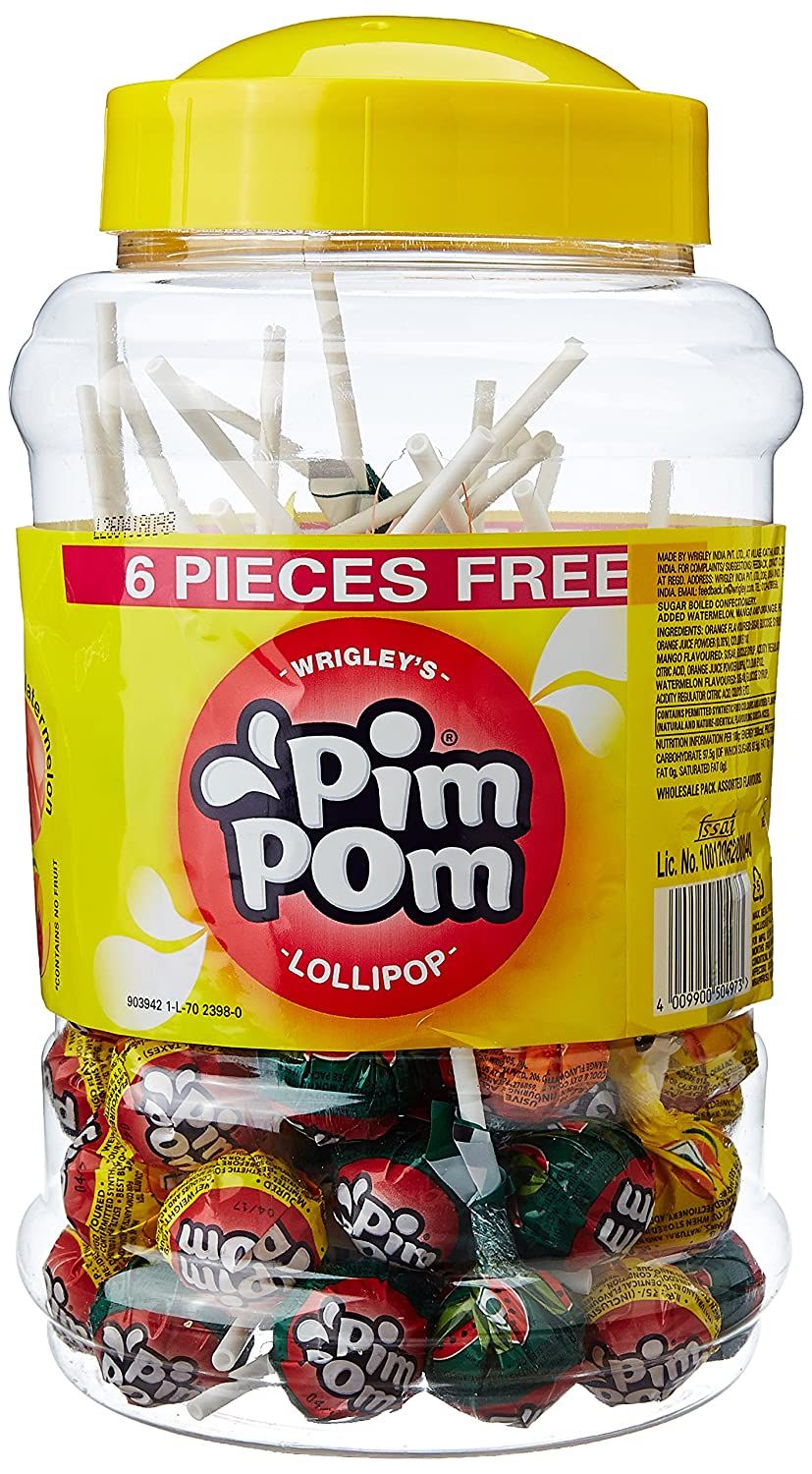 Wrigley Pimpom Lollipop Image