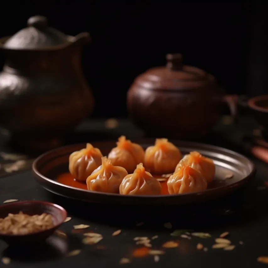 Mini Steamed Sweet Dumplings with Jaggery and Coconut