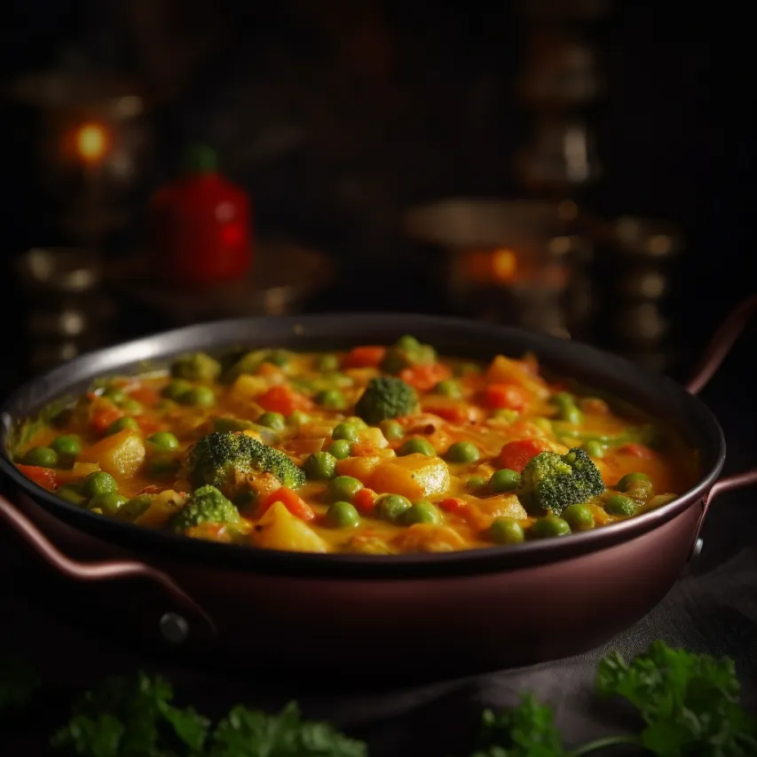 Mixed Vegetable Navratan Korma