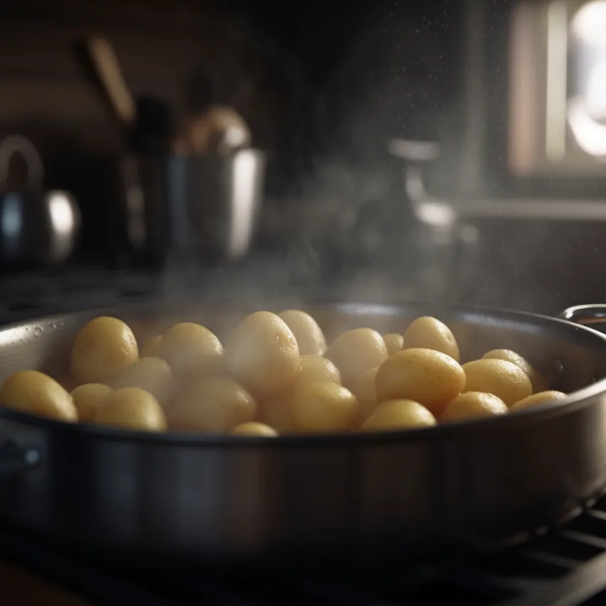 Pressure Cooked Potatoes