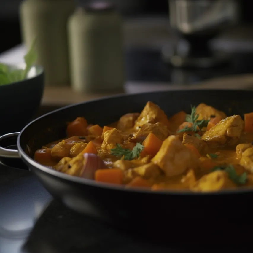Chicken and Sweet Potato Dill Curry