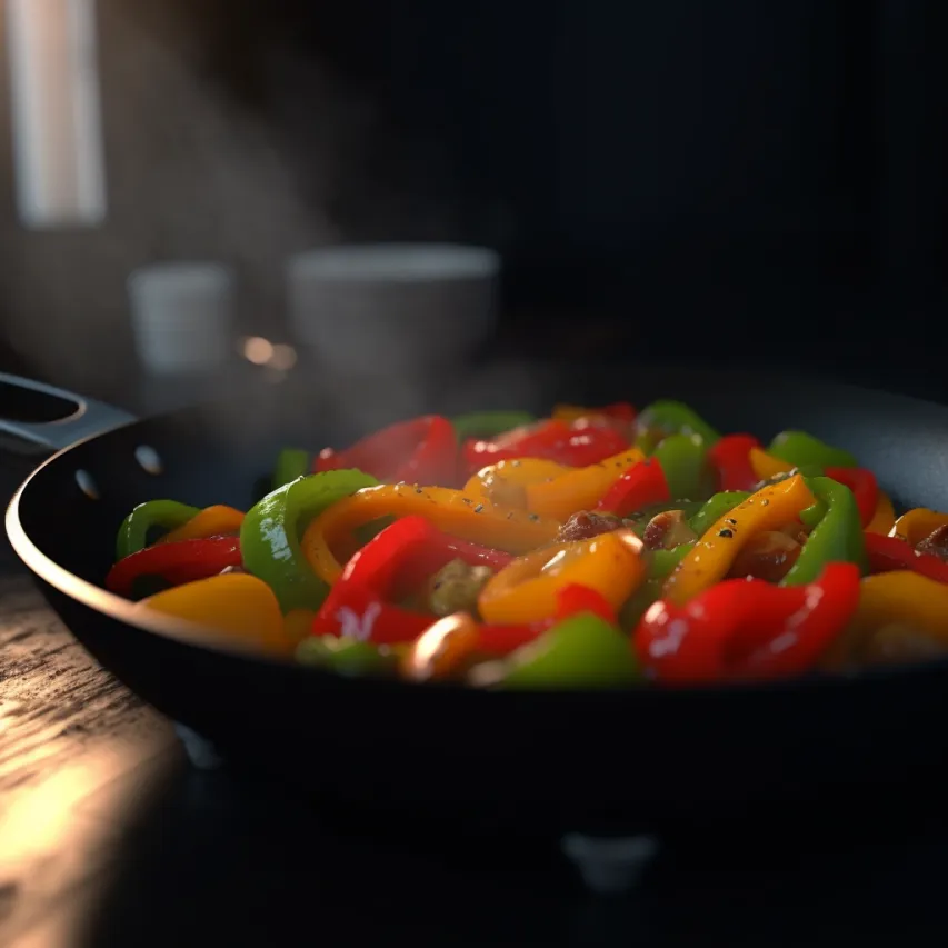 Colorful Bell Pepper Stir-Fry