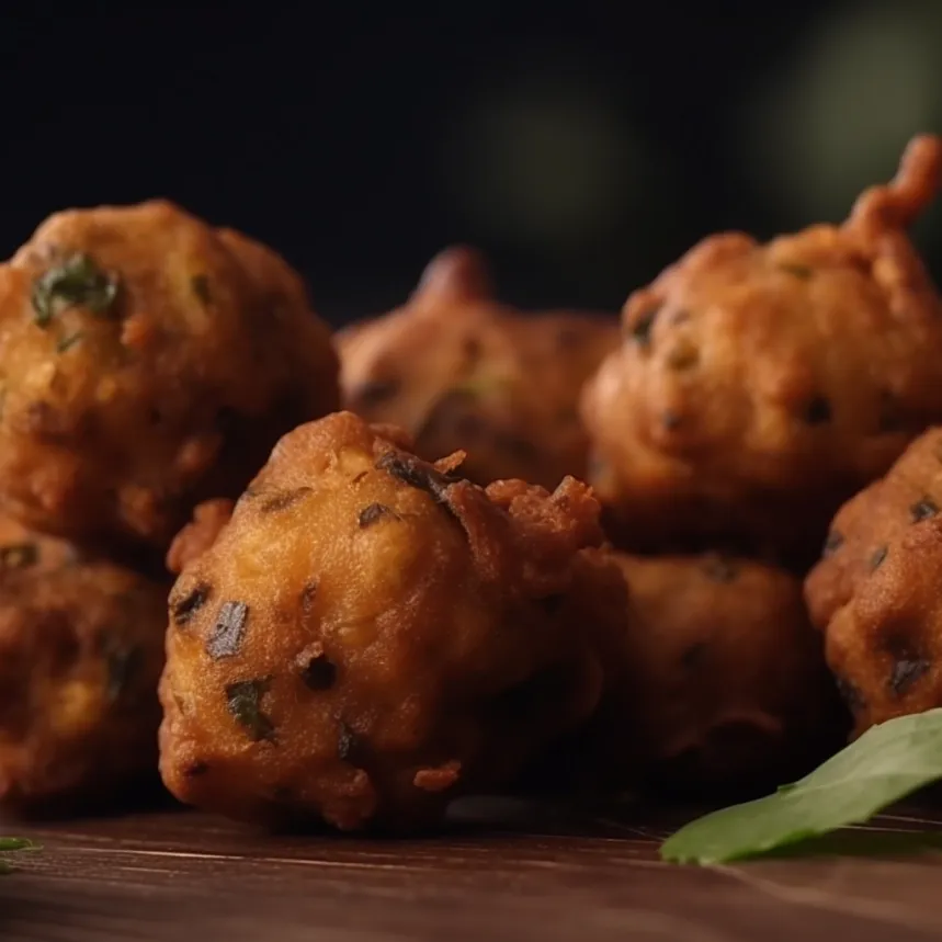 Spiced Rava Vada Fritters