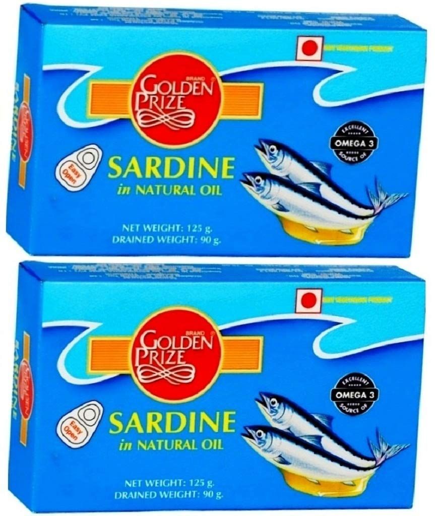 Golden Prize Canned Sardine in Natural Oil Image