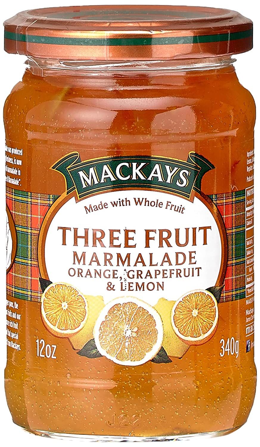 Mackays Three Fruit Marmalade Image