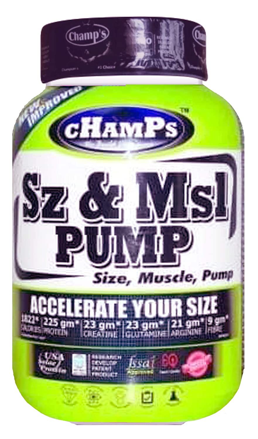 Chams Nutrition SZ & MSL Pump Image