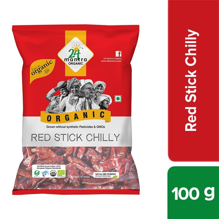 24 Mantra Organic Red Stick Chilly Image