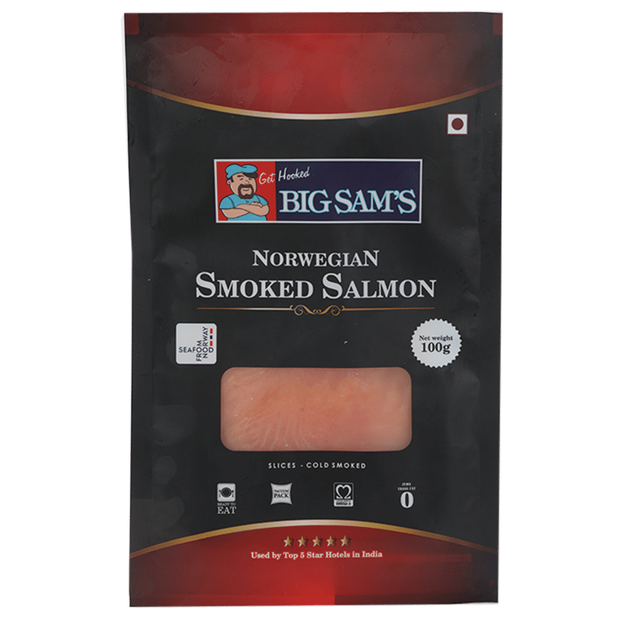 Big Sams Salmon Smoked Presliced Image