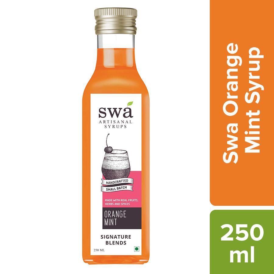 Swa Artisanal Orange Mint Syrup Image