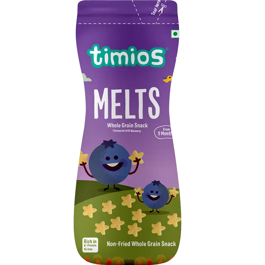 Timios Melts Blueberry Finger Food for Babies Image