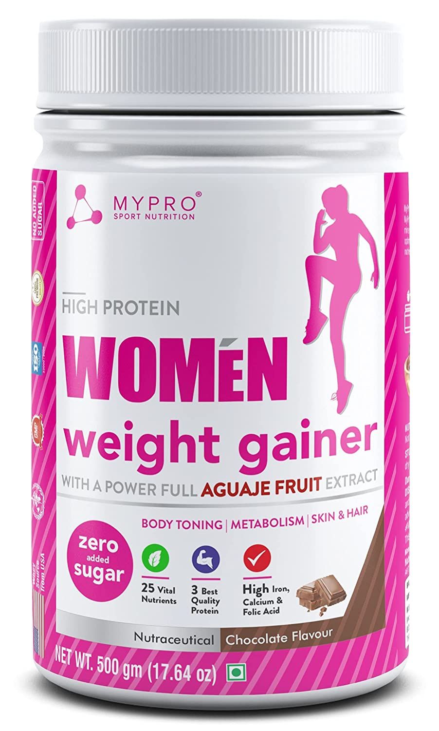 Mypro Sport Nutrition High Protein Women Weight Gainer Image