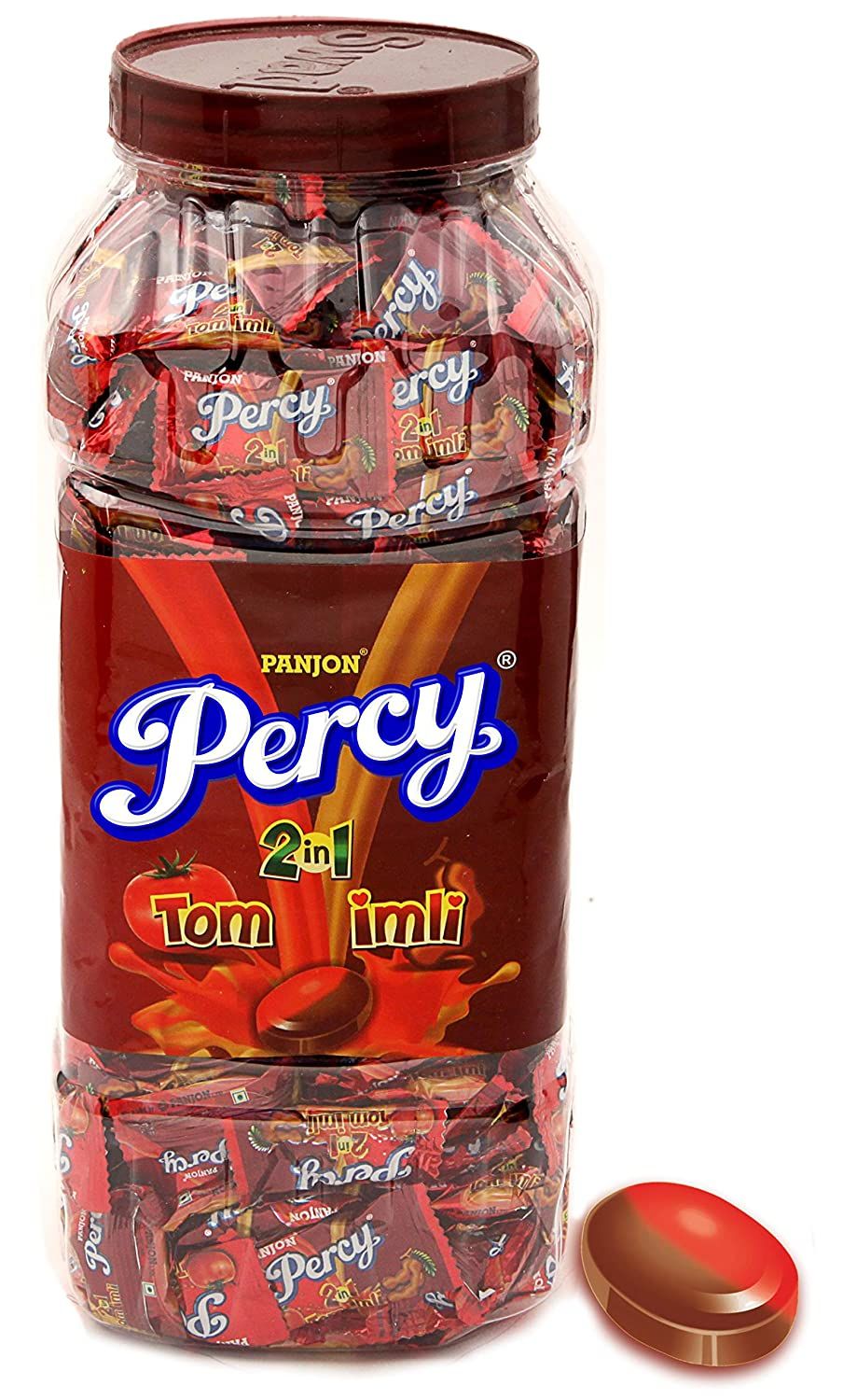 Percy 2 in 1 Toffee Tom & Imli Candy Chocolate Image