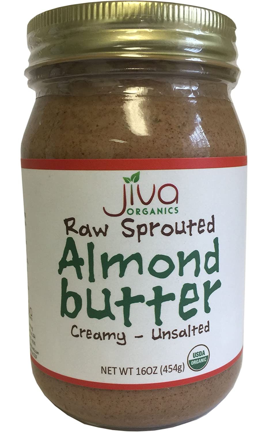 Jiva Raw Sprouted Almond Butter Image