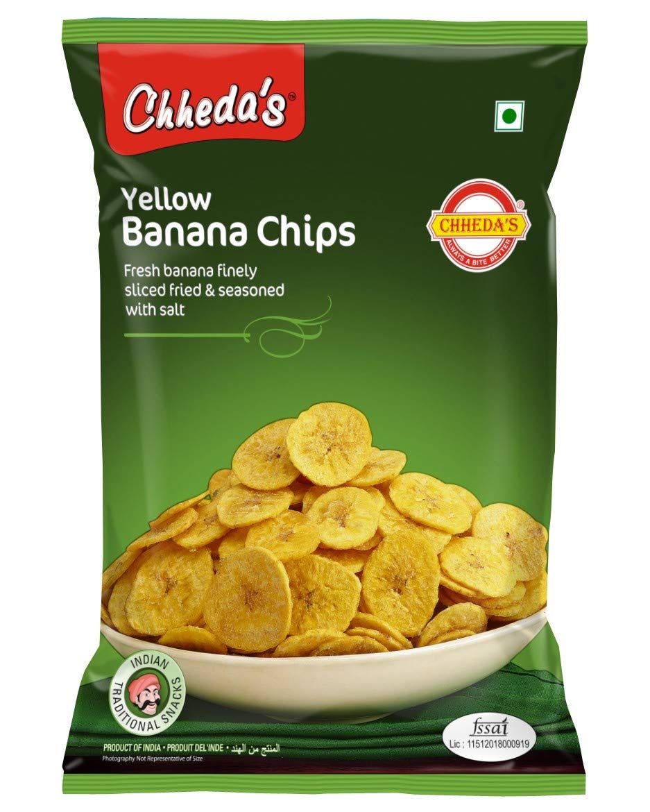 Chheda's Banana Chips Yellow Banana Wafers Image