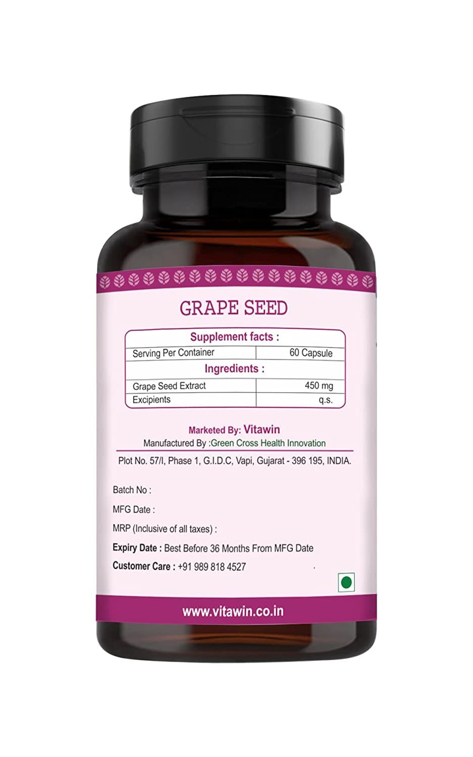 Vitawin Grape Seed Capsules Image