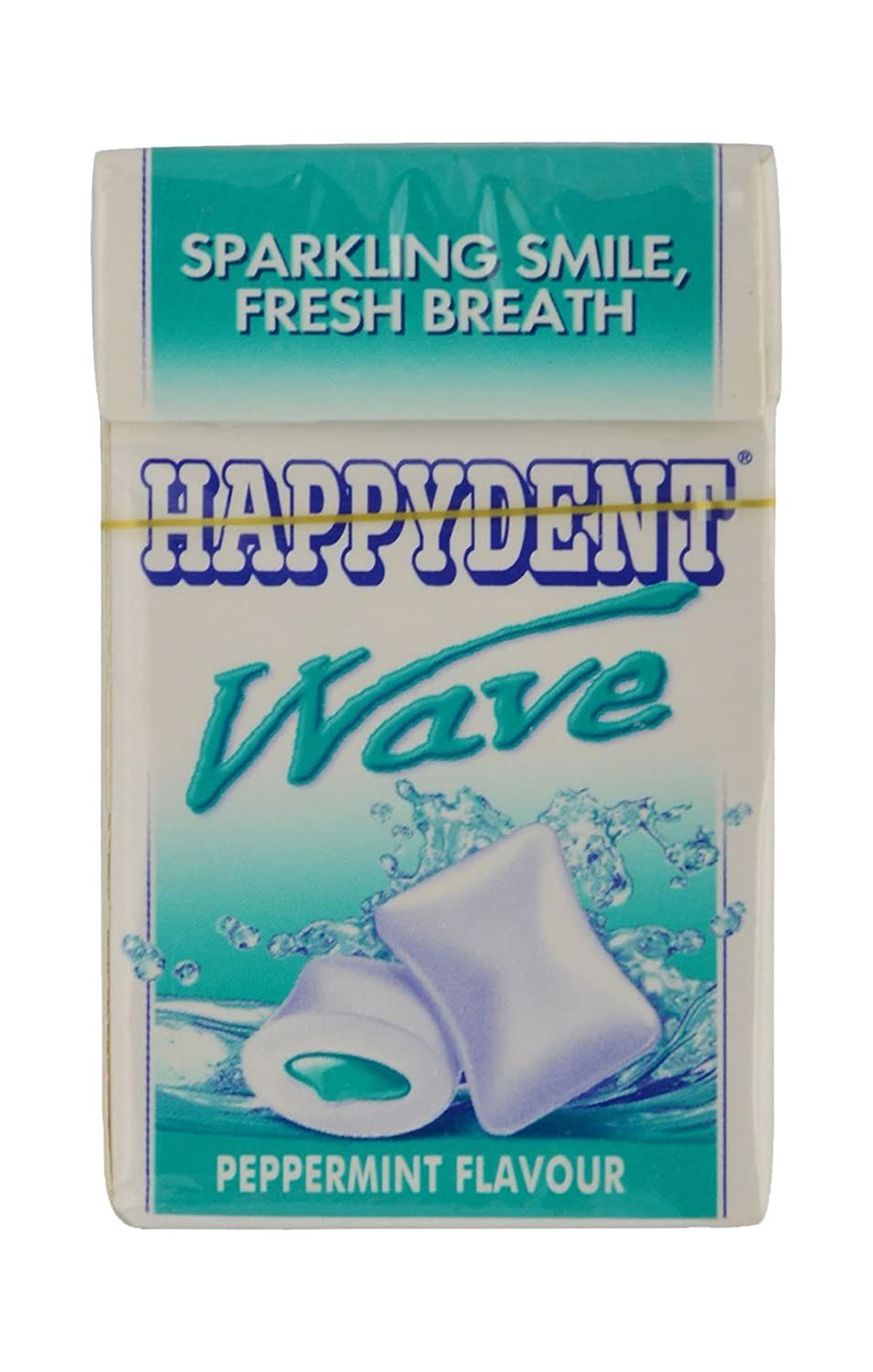 HappyDent Wave Chewing Gum Peppermint Flavour Image