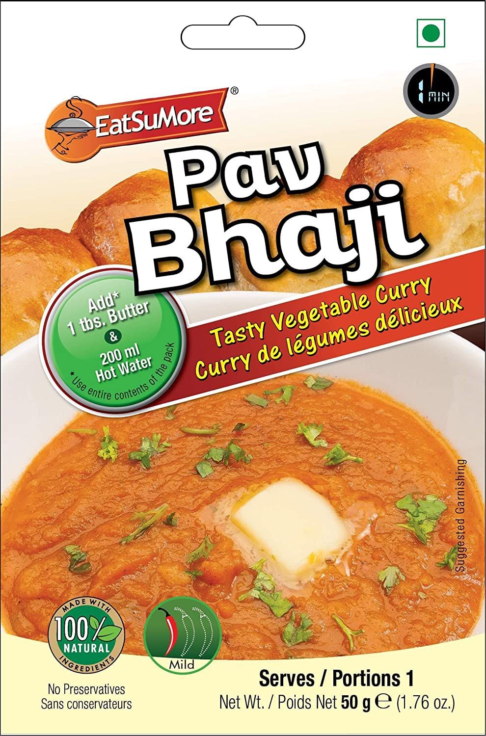 Eatsu More Indian Pav Bhaji Image