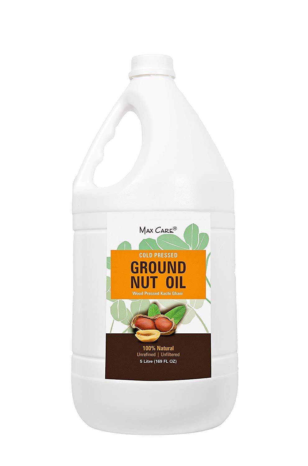Max Care Cold Pressed Groundnut Oil Image