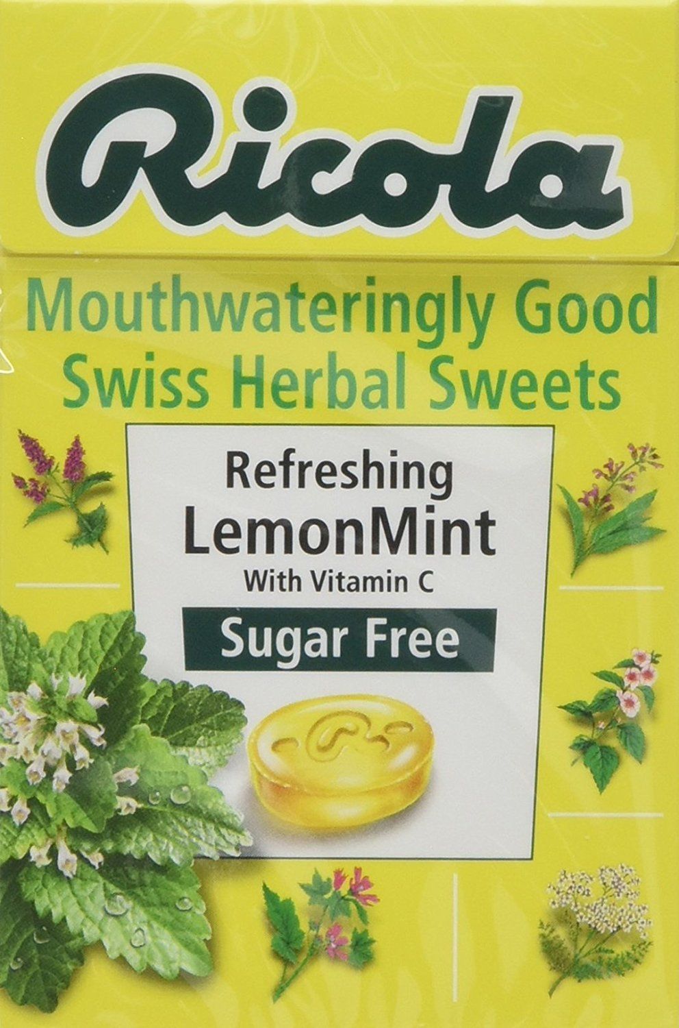 Ricola Refreshning Lemon Mint Sugar Free Image
