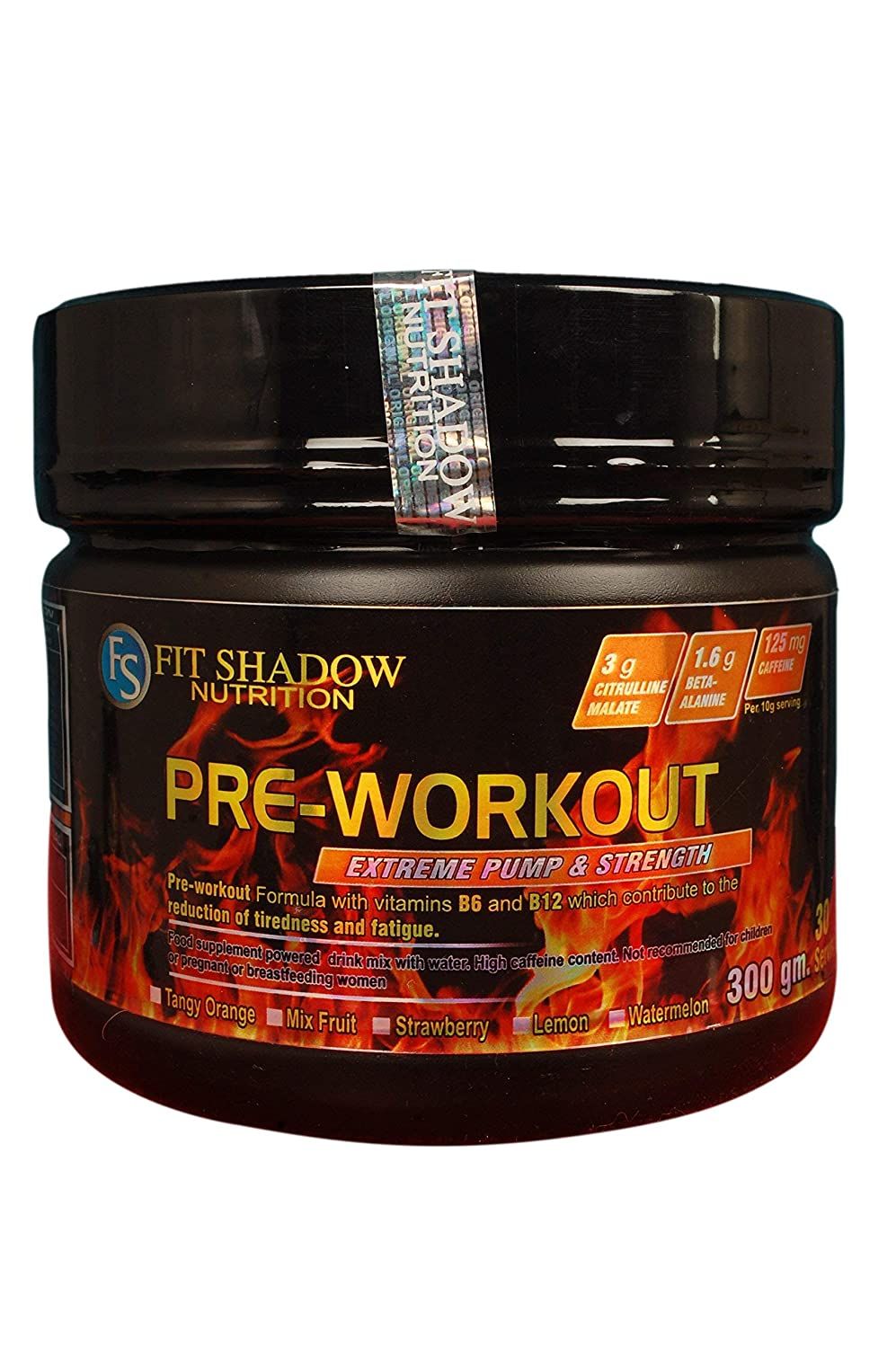 Fit Shadow Nutrition Pre Workout Image